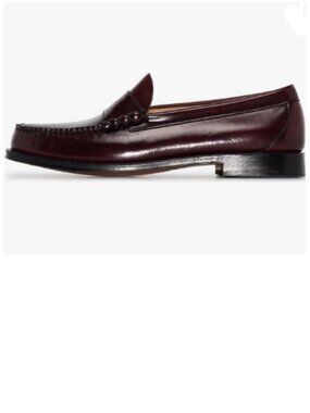 FOWT Maroon Men Stylish Round Toe Slip On Comfortable Loafer Comfy Low Heel Shoe